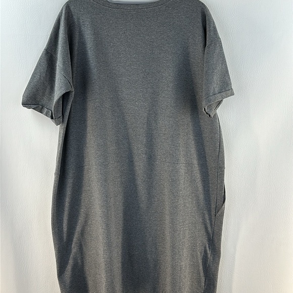 Eileen Fisher Short Sleeve Mini Shift Dress, M - Picture 6 of 9